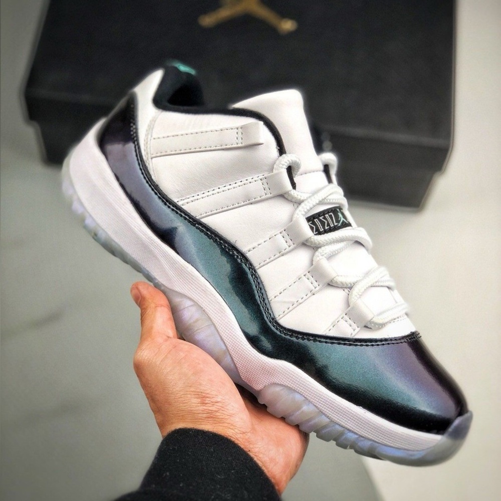 Jordan 11 Retro Low Iridescent (GS) - Picture 2 of 13